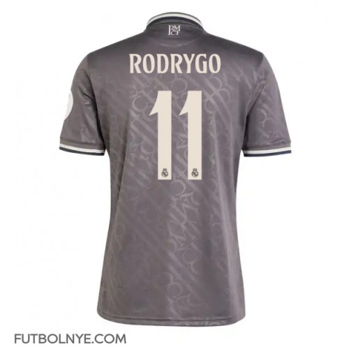 Camiseta Real Madrid Rodrygo Goes #11 Tercera Equipación 2024-25 manga corta